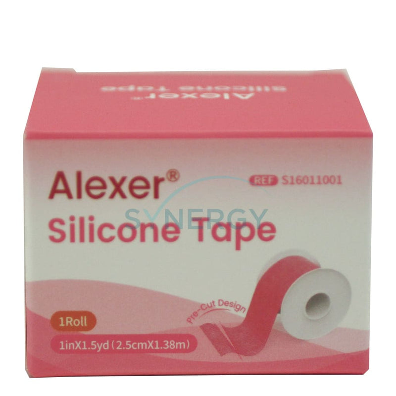 Alexer Medical Silicone Tape Pink (2.5cm x 1.5y)