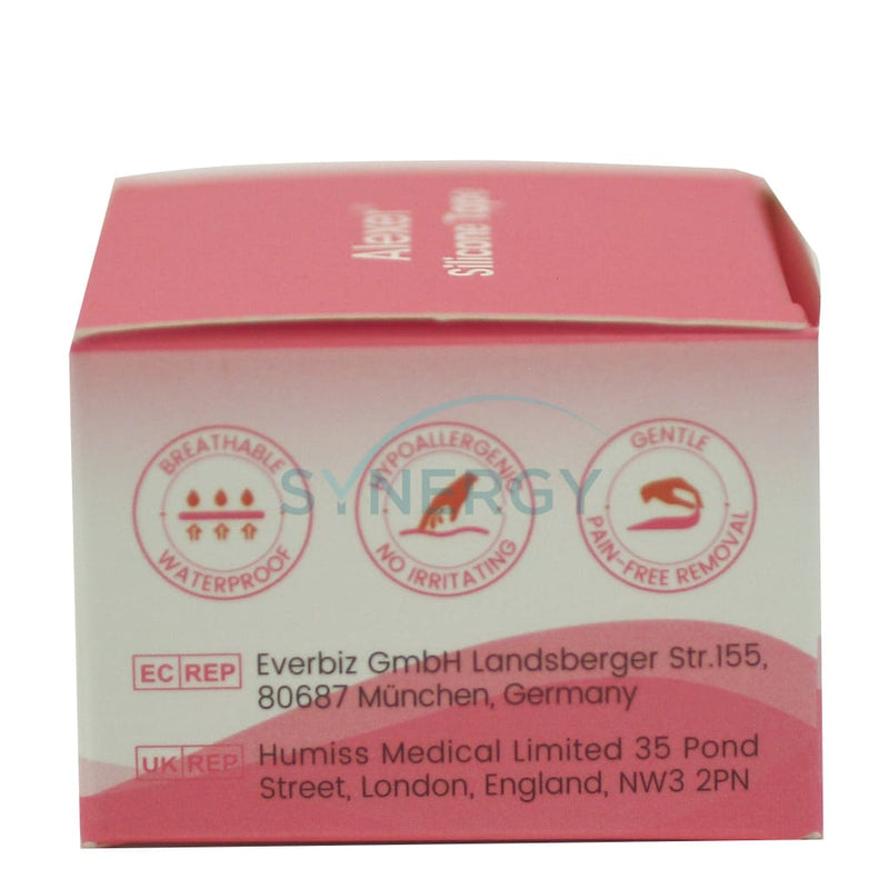 Alexer Medical Silicone Tape Pink (2.5cm x 1.5y)