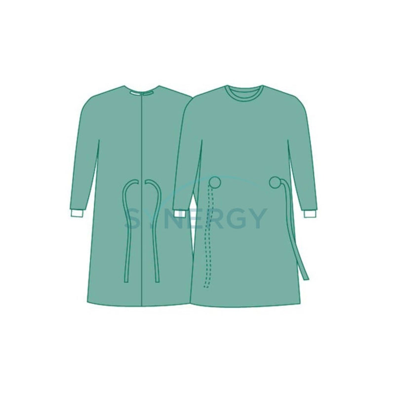 Bastos Viegas Sterile Disposable Surgical Gown With 2 Towels Large (Bx)