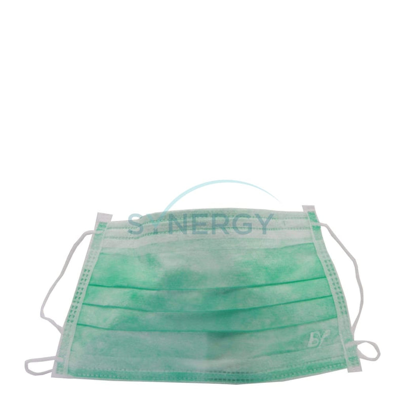 Bastos Viegas Surgical Face Masks With Elastics Green