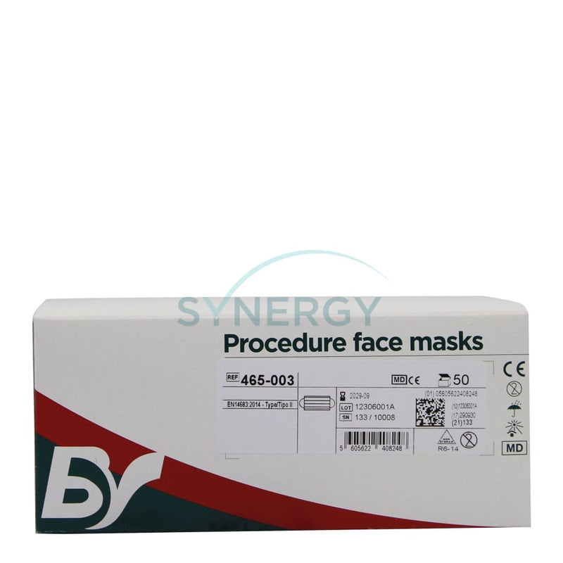 Bastos Viegas Surgical Face Masks With Elastics Green