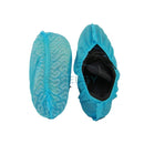 Disposable Non Slip Shoe Covers 33G 40Cm X 16Cm Universal Size Blue