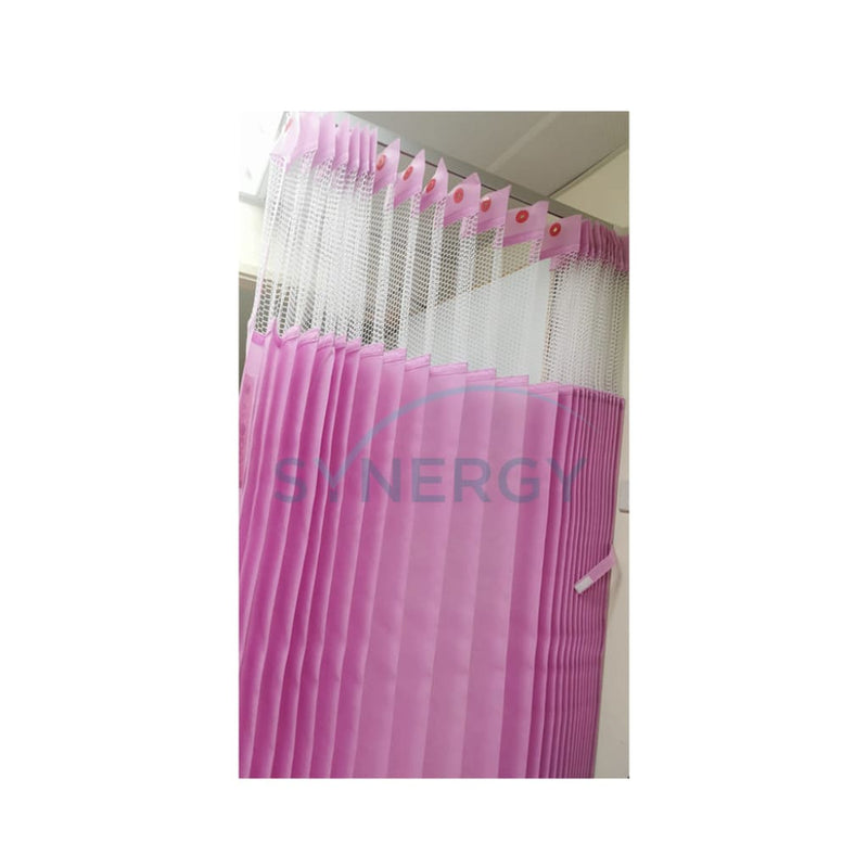 Endurocide Sporicidal Curtain - Mesh-Top Height: 2100mm (Tailor made) Full Width Lilac (pc)