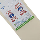 Sporicidal Curtain - Standard Full Width: 7500mm (pc) Pastel Yellow