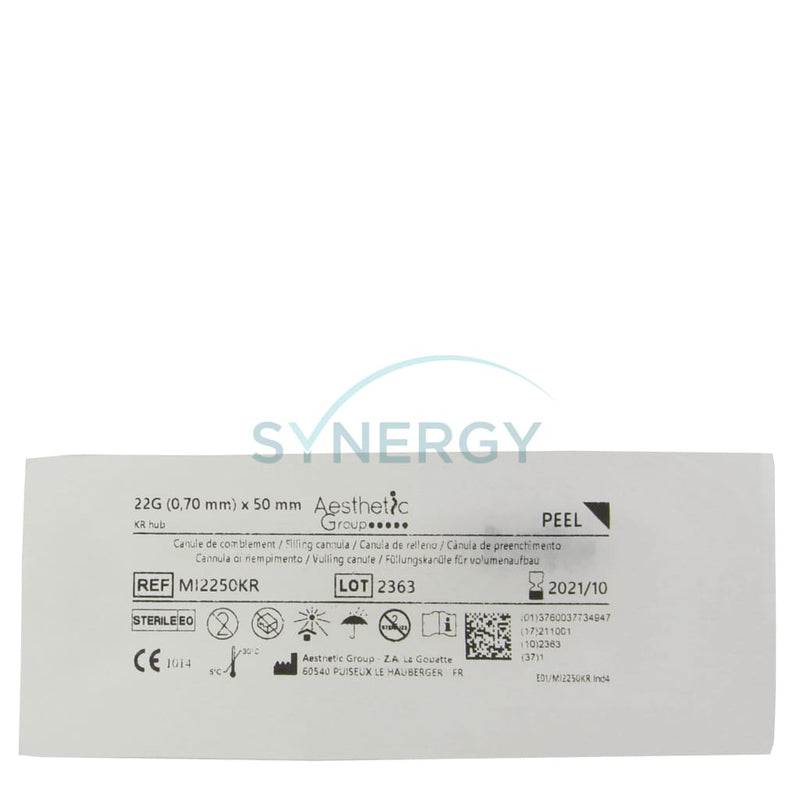 Mirco Filling Cannula 22G X 50Mm