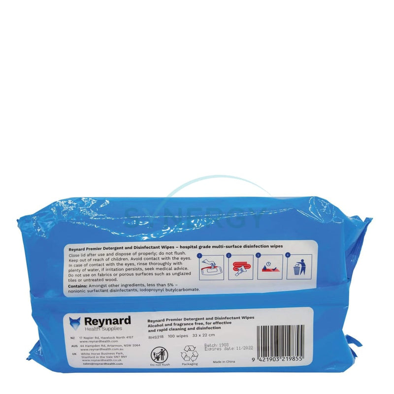 Reynard Premier Disinfectant Wipe