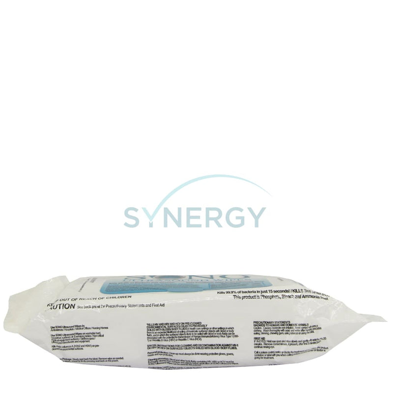 Sono Ultrasound Wipes 50 Wipes