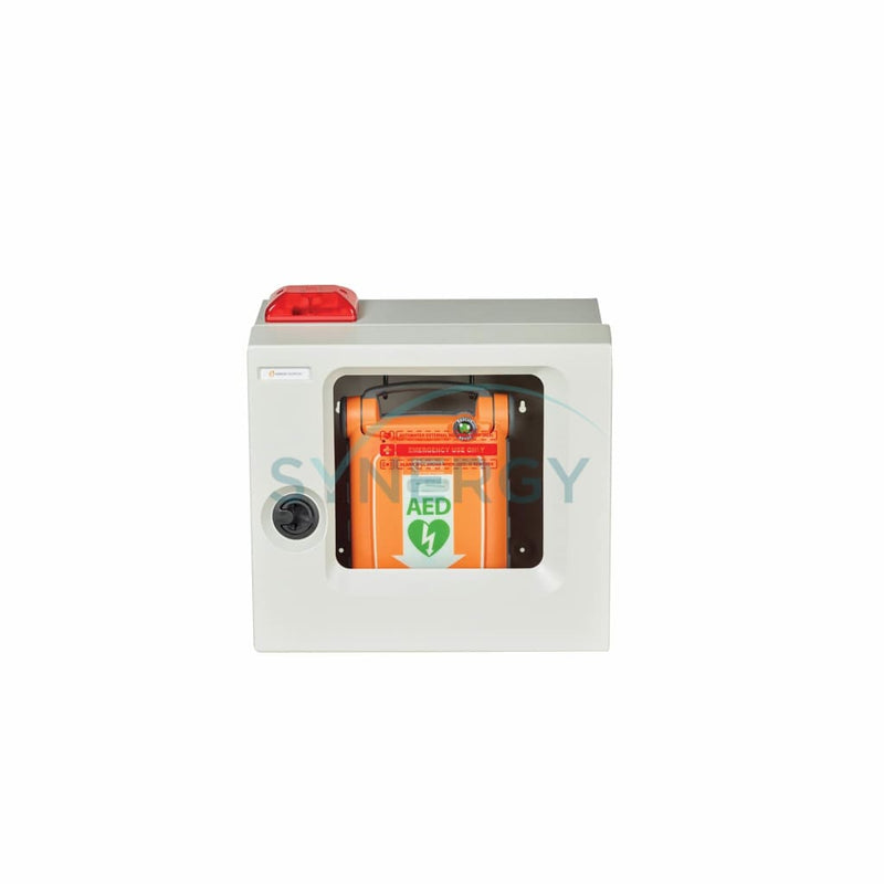Aed Wall-Mount Storage Case With Strobe Light