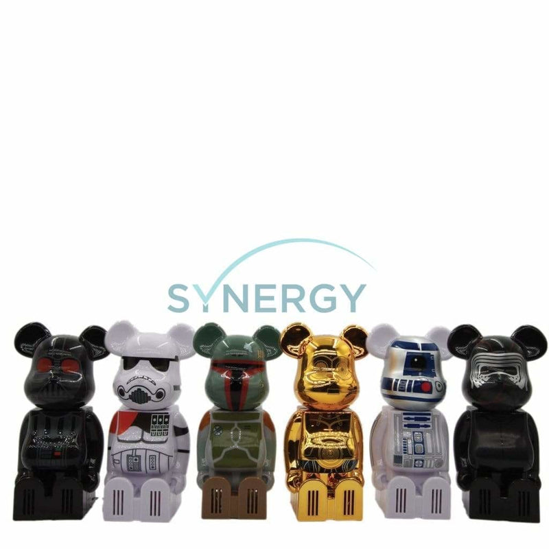 Cleverin X Be@rbrick Starwar 2020 Version ( Set Of 6S ) Limited Edition
