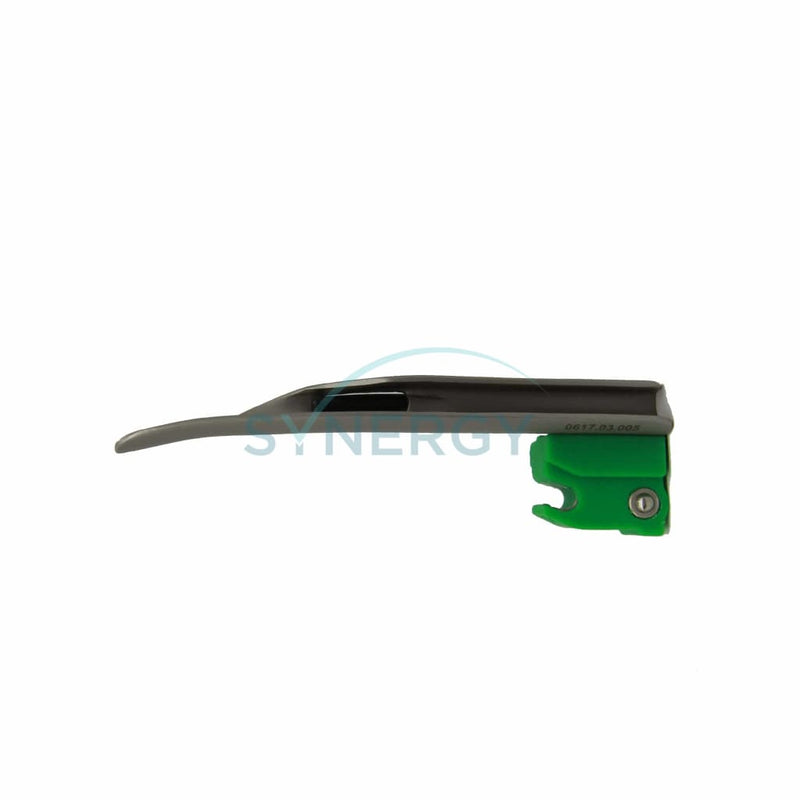 Metal Max Green System 90 Laryngoscope Blade Disposable Miller