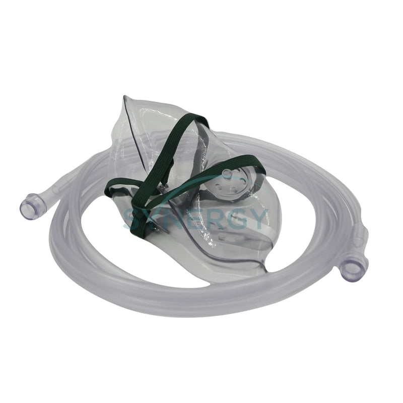 Oxygen Mask With Tubing Adult / Pediatric (Pc)