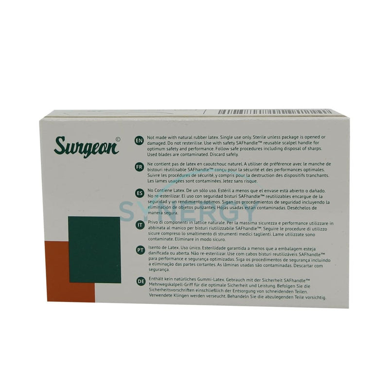 Stainless Steel Scalpel Blades Sterile Disposable (Bx)